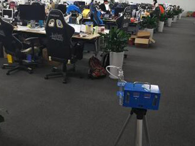 上海阿里體育辦公室空氣檢測(cè)